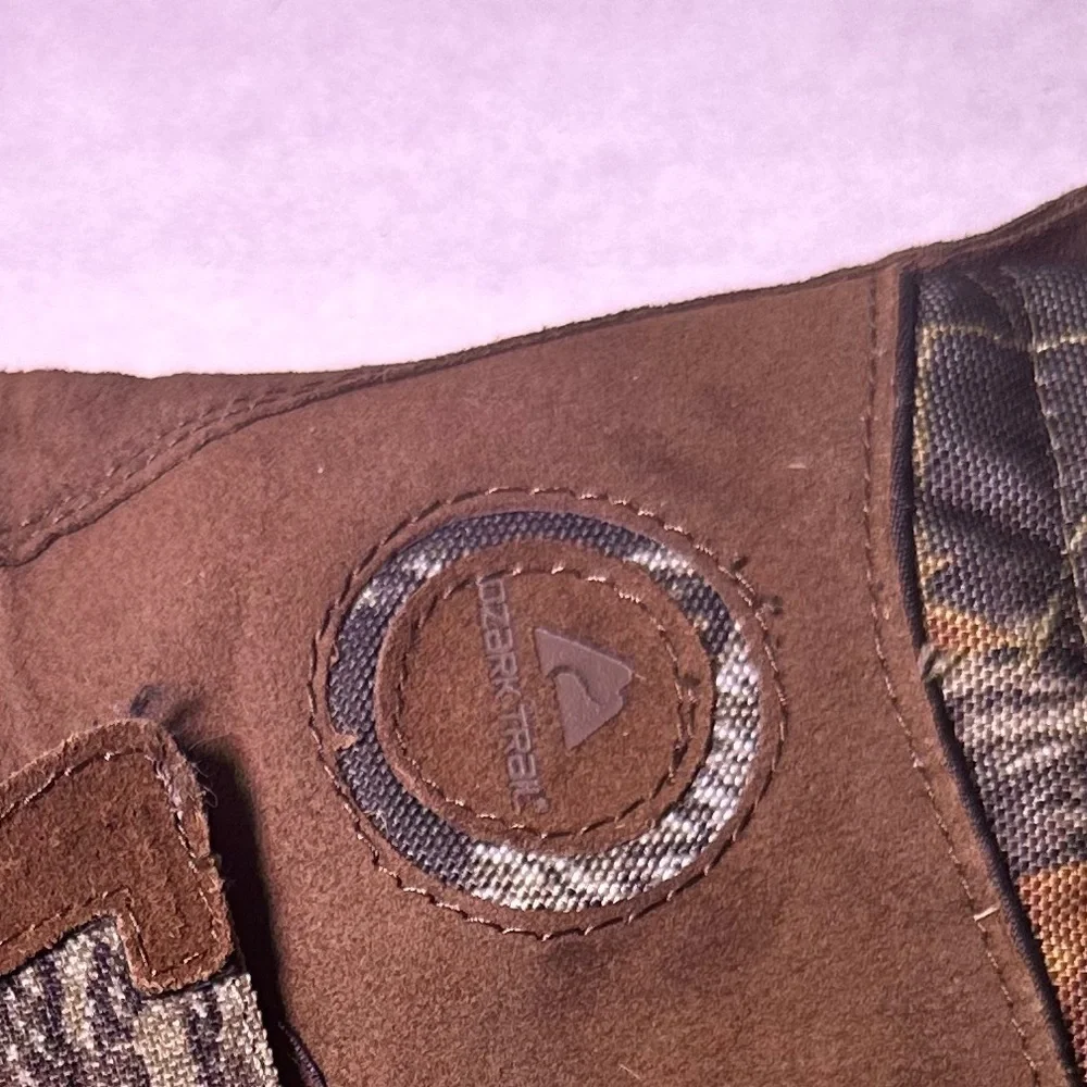 Ozark Trail Kids' Brown and Black Outdoor Boots